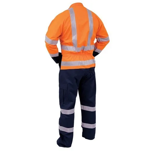 003 OVERALLS , COTTON, HEAVY WEIGHT,  REFLECTIVE TAPE