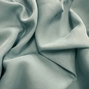 1 5/8 YD PC-Seafoam Green Woven Silk Double Georgette Fabric