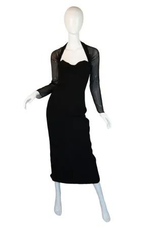 1980s Sophie Sitbon Silk Chiffon Dress
