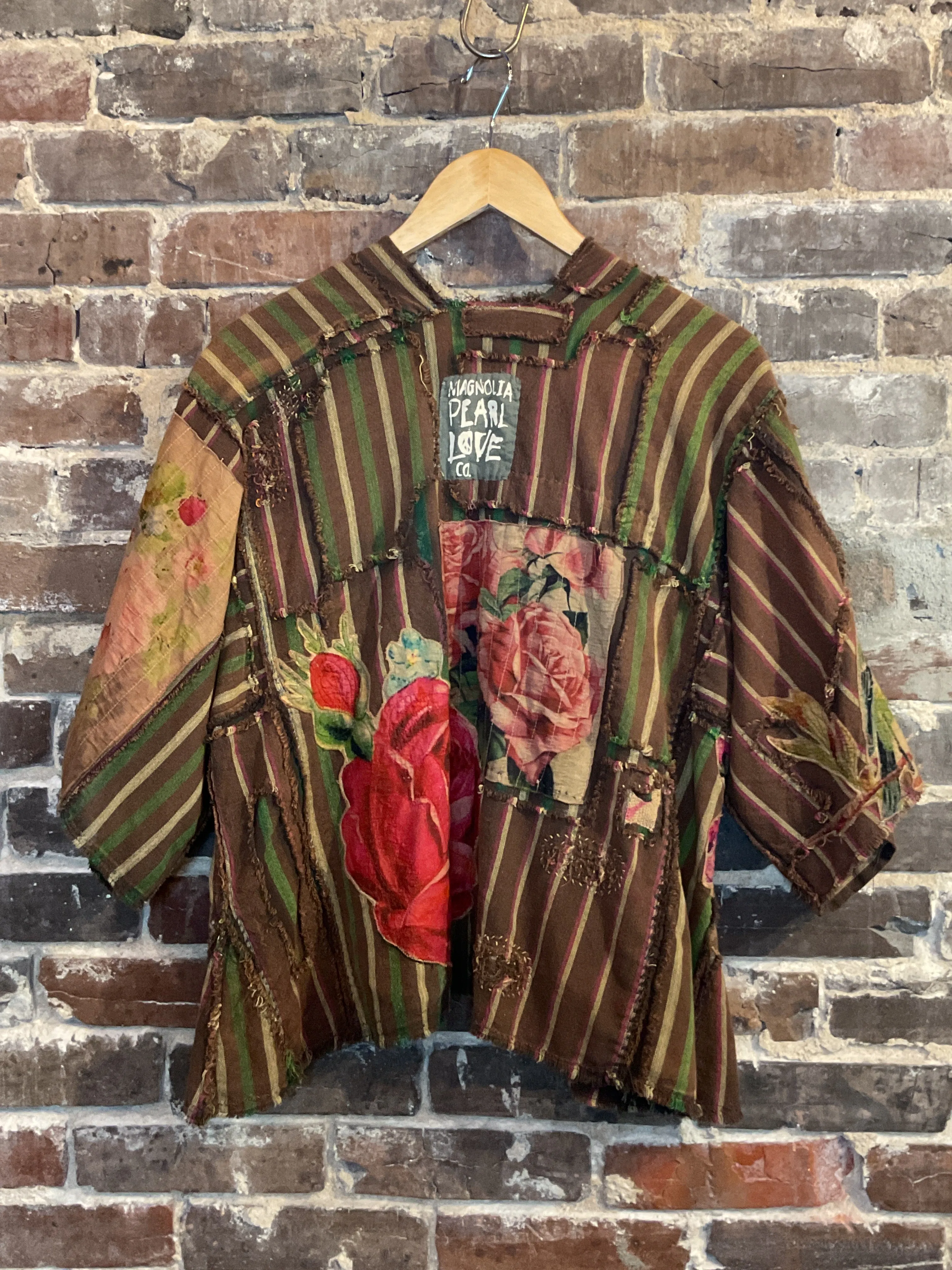 205056-Jacket 1074-Ptchwrk Dekker Kimono-Buffalo Soldier