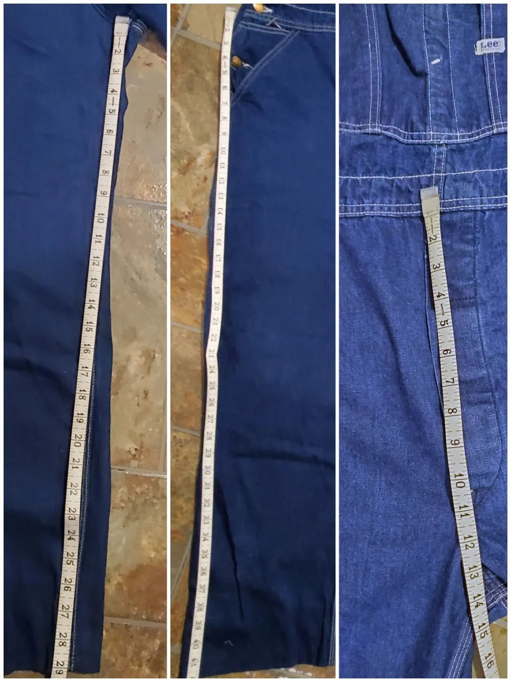 40s/50s Vintage Lee Jelt Denim Overalls - sm, med, lg