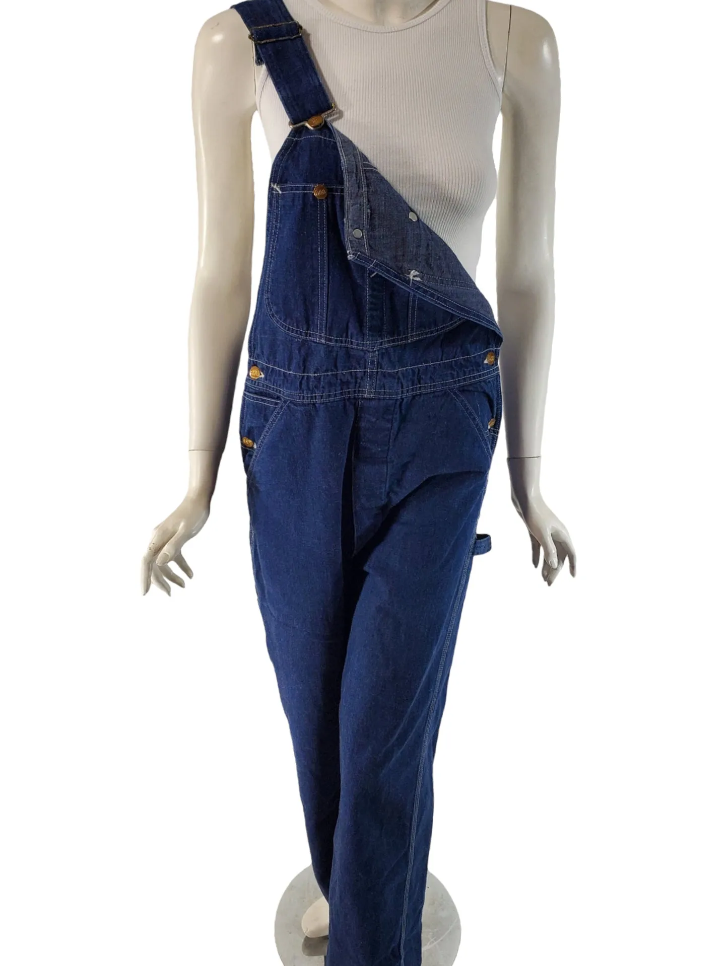 40s/50s Vintage Lee Jelt Denim Overalls - sm, med, lg