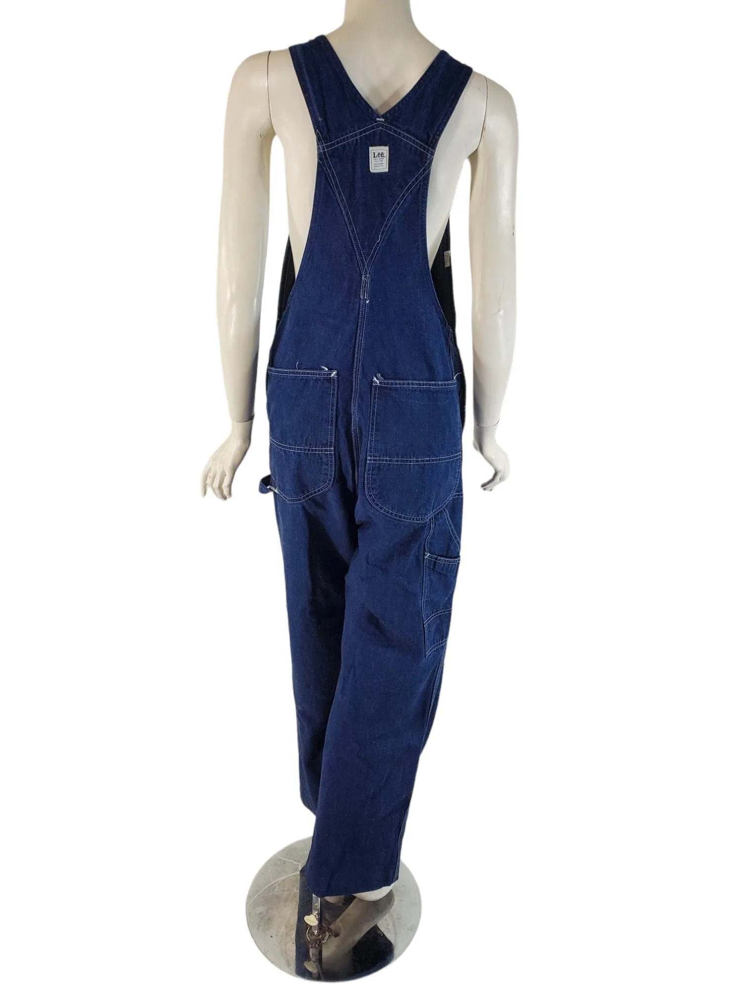 40s/50s Vintage Lee Jelt Denim Overalls - sm, med, lg