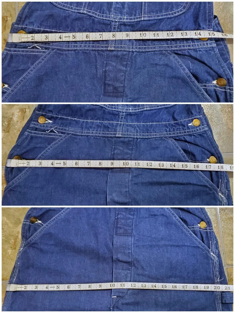 40s/50s Vintage Lee Jelt Denim Overalls - sm, med, lg