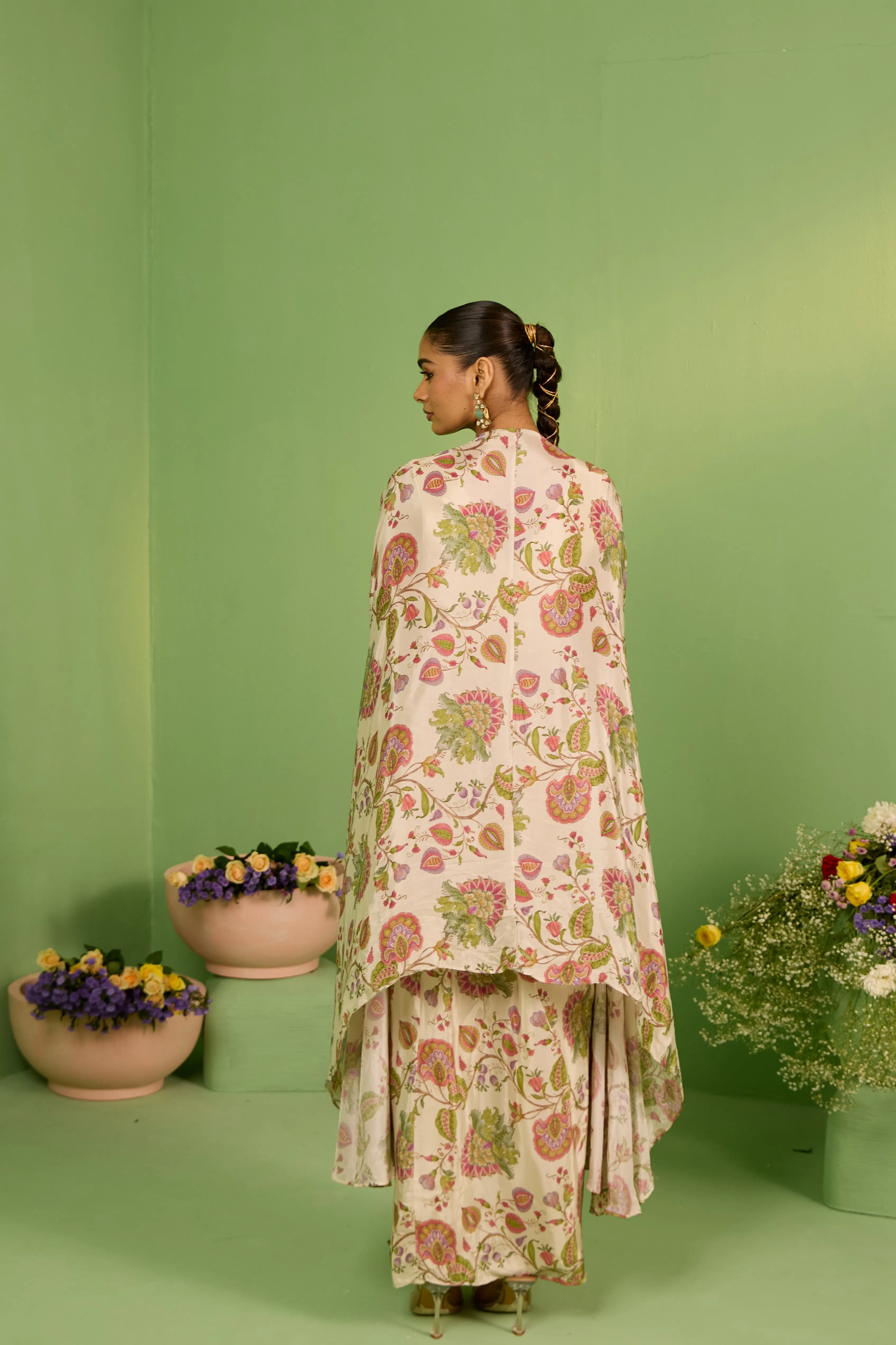 Adhya Printed Kaftan Set