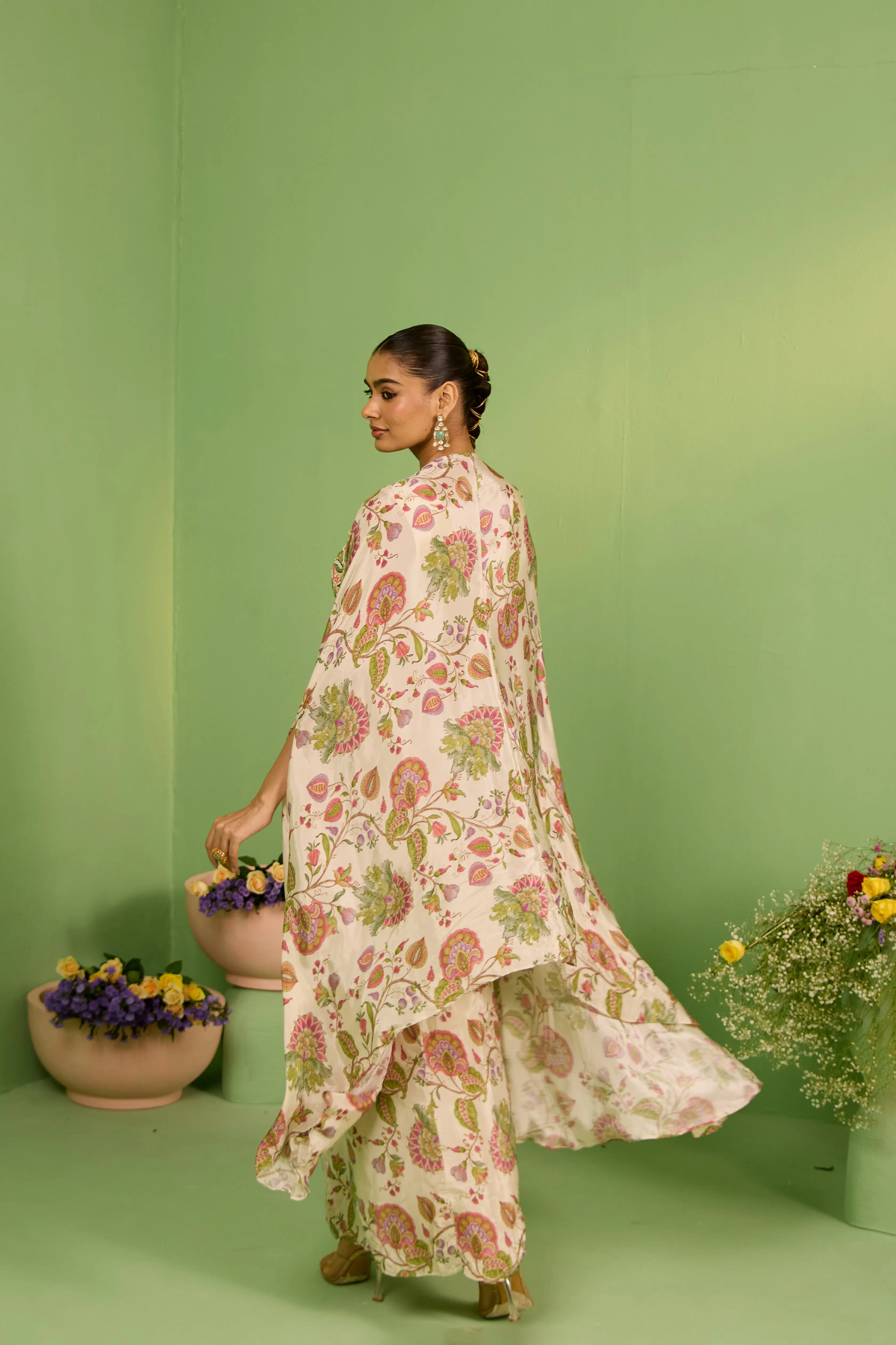 Adhya Printed Kaftan Set