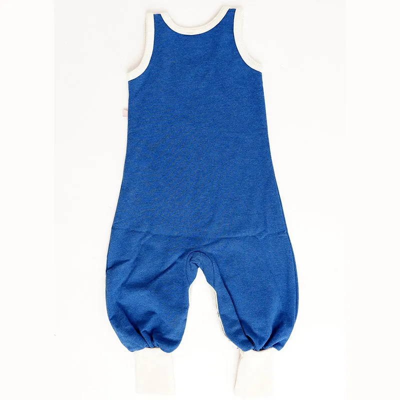 Alba Of Denmark Happy Crawlers Dungarees - True Blue