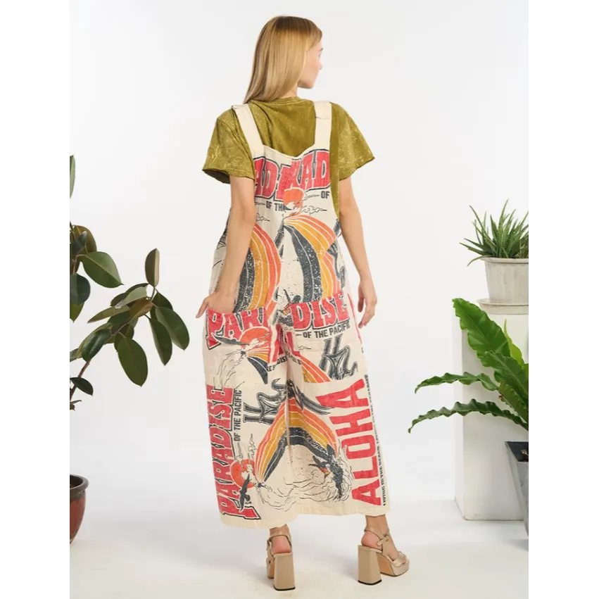 Aloha Wide Leg Overalls