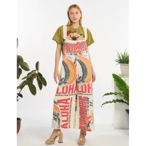 Aloha Wide Leg Overalls