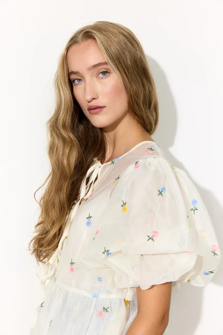 Amara Dress - Cream