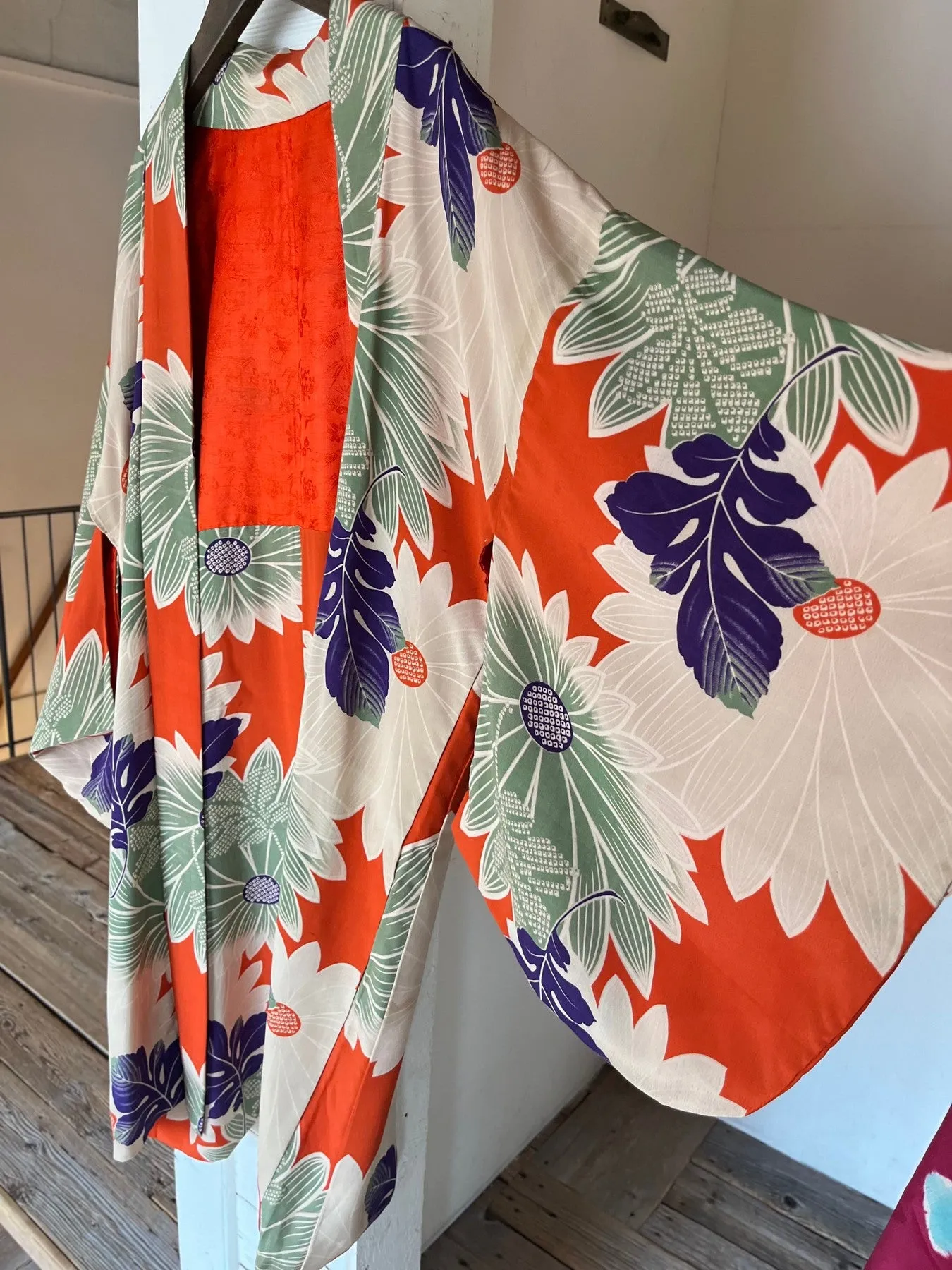 Amber Chrysanthemum Haori