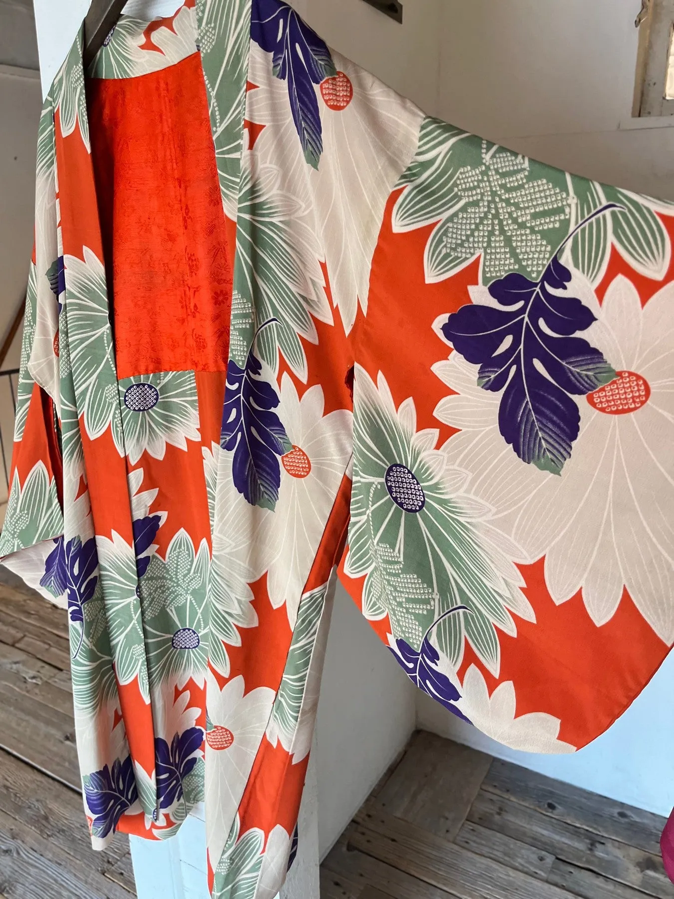 Amber Chrysanthemum Haori