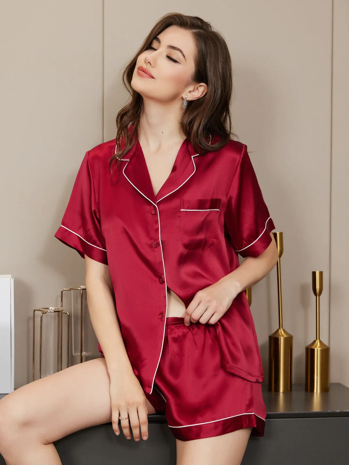 American Finds Satin Pajama | Elegant Luxury Satin Pajama Set