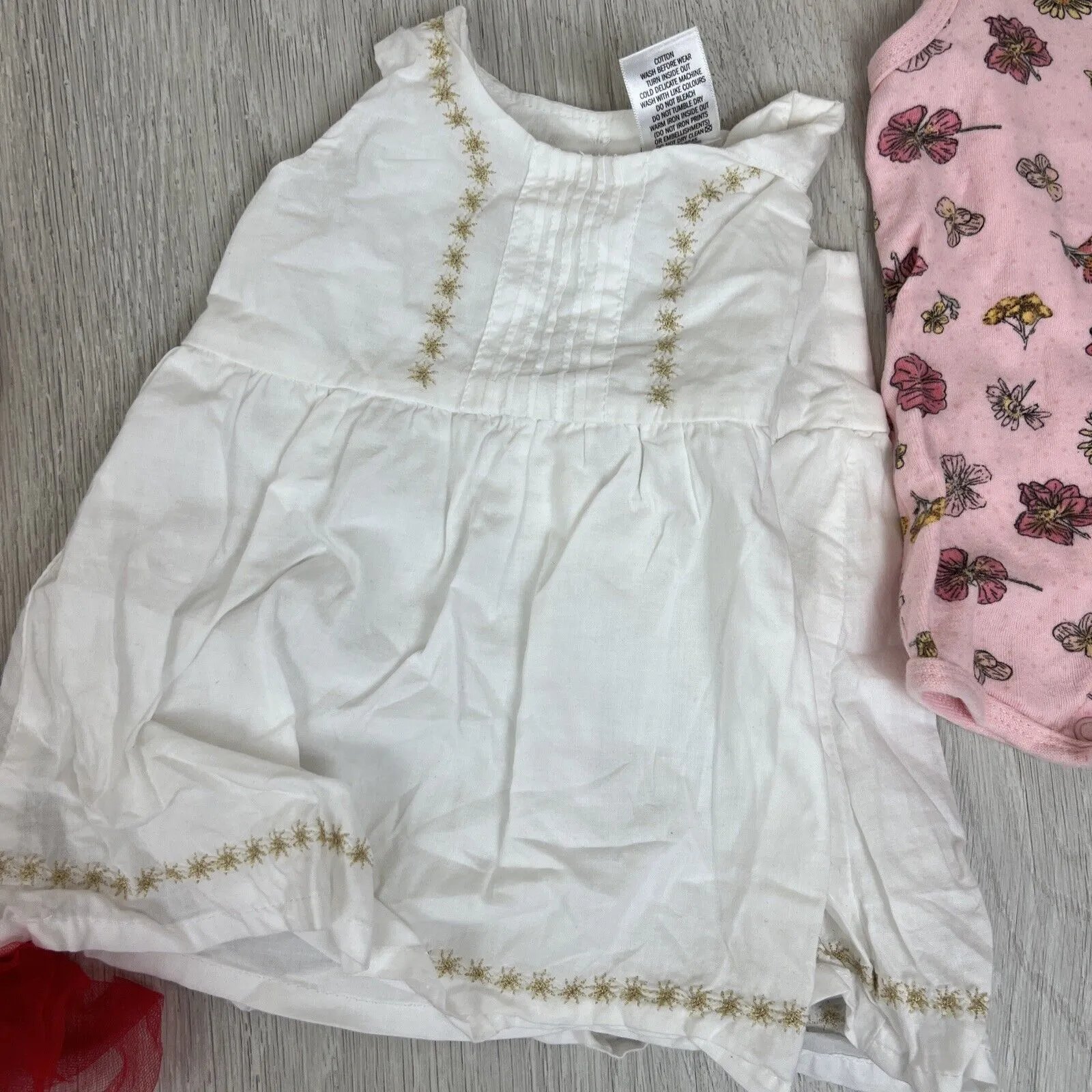 Anko, Target, Cotton On Baby Girls Clothing Bundle Size 000 (0-3 Months) 9 Piece