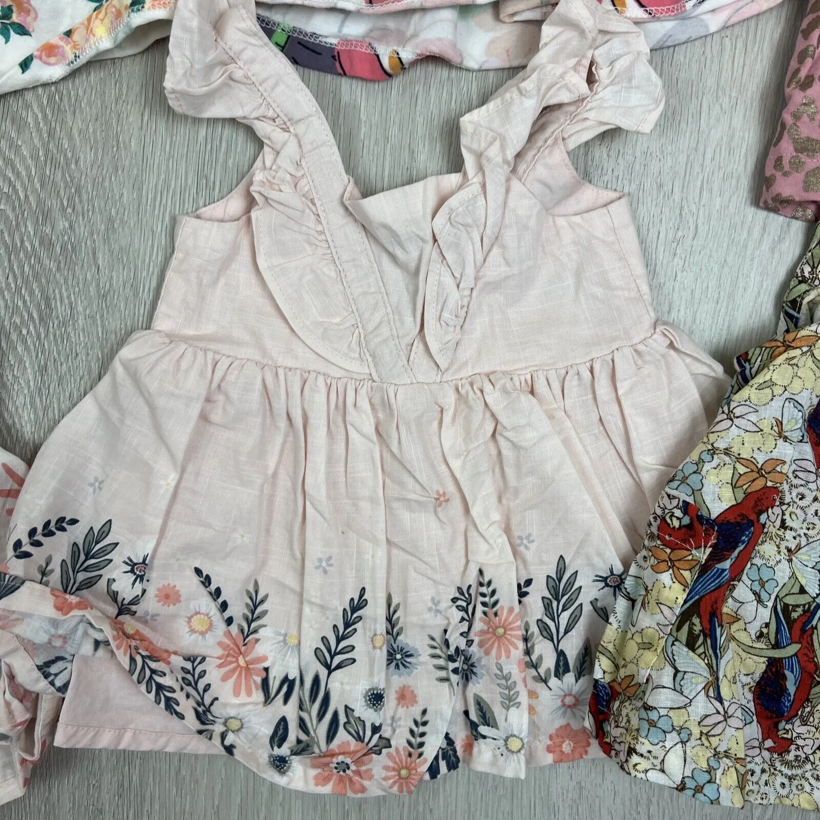 Anko, Target, Cotton On Baby Girls Clothing Bundle Size 000 (0-3 Months) 9 Piece