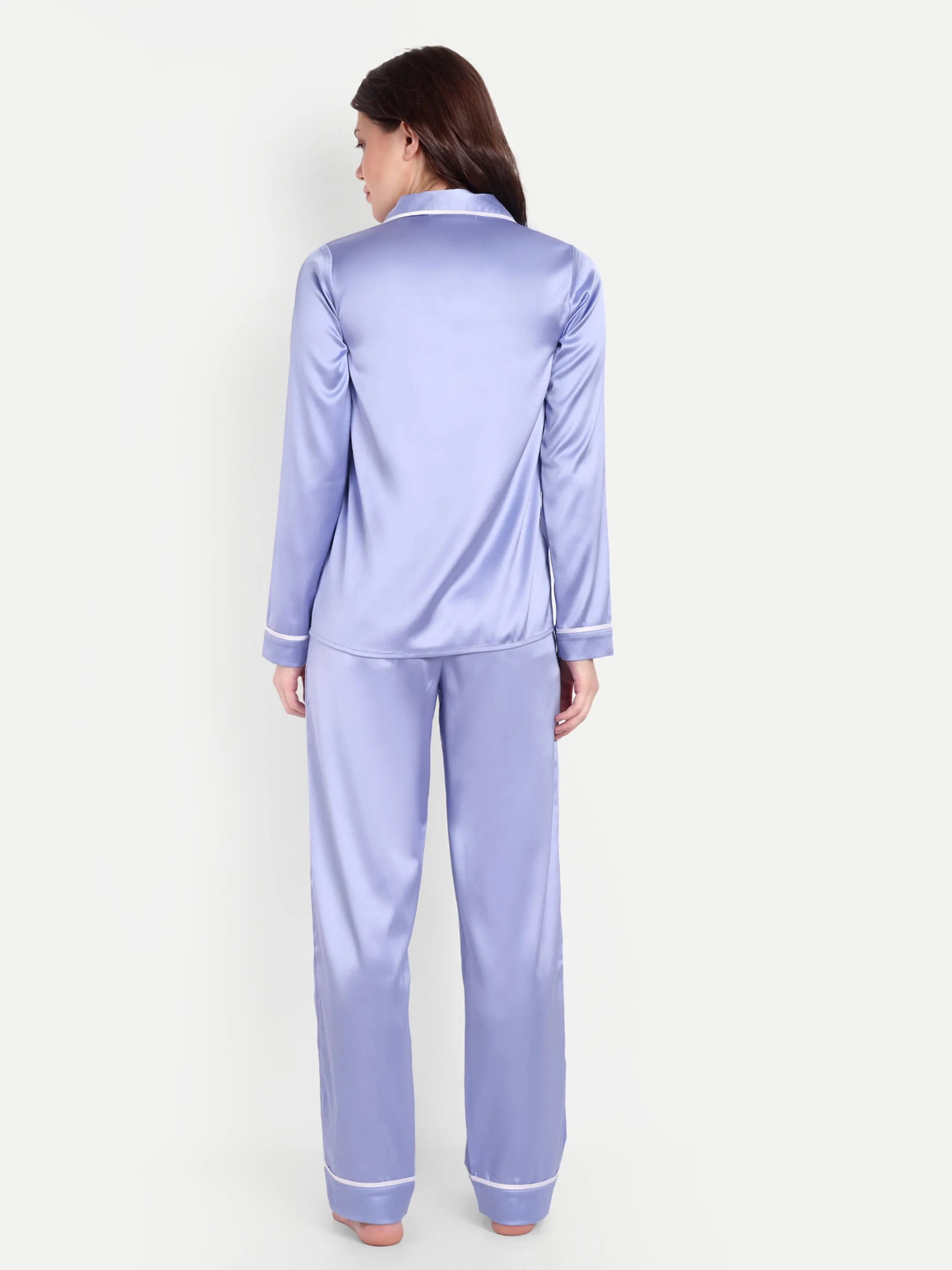 ANNA SLEEP SET IN PERIWINKLE BLUE