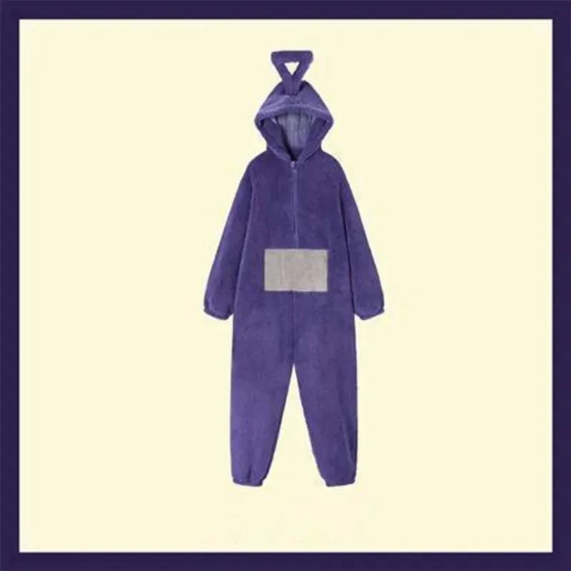 Antenna Baby Cartoon Adult Jumpsuit Costume Onesie Pajamas Unisex Animal One-Piece Costume Cosplay Homewear Sleepwear Party