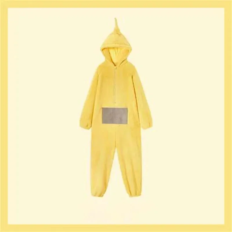 Antenna Baby Cartoon Adult Jumpsuit Costume Onesie Pajamas Unisex Animal One-Piece Costume Cosplay Homewear Sleepwear Party
