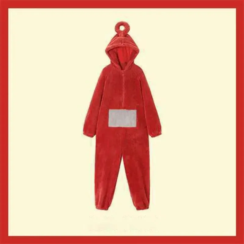 Antenna Baby Cartoon Adult Jumpsuit Costume Onesie Pajamas Unisex Animal One-Piece Costume Cosplay Homewear Sleepwear Party