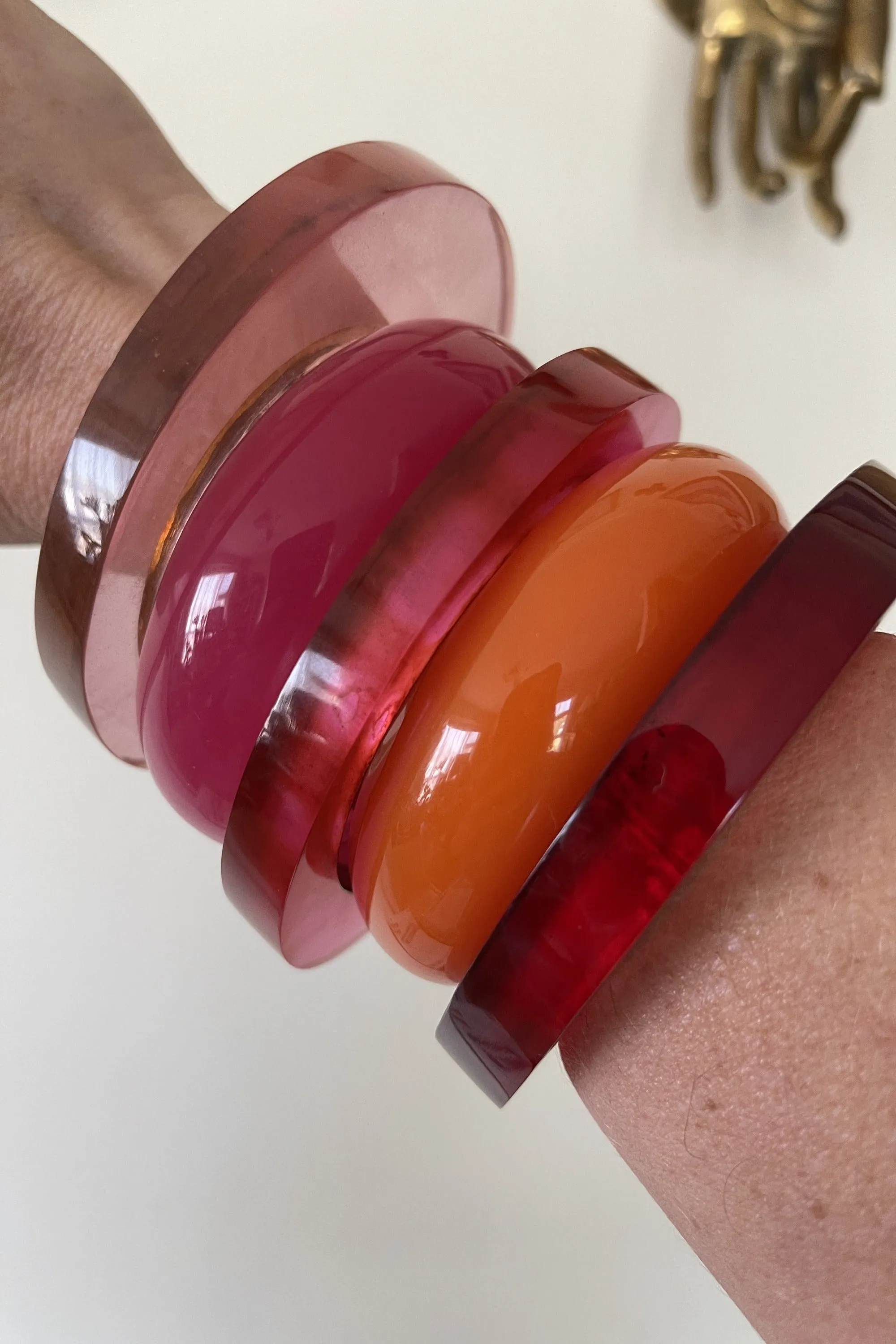 Apfel - Chunky Resin Bracelet