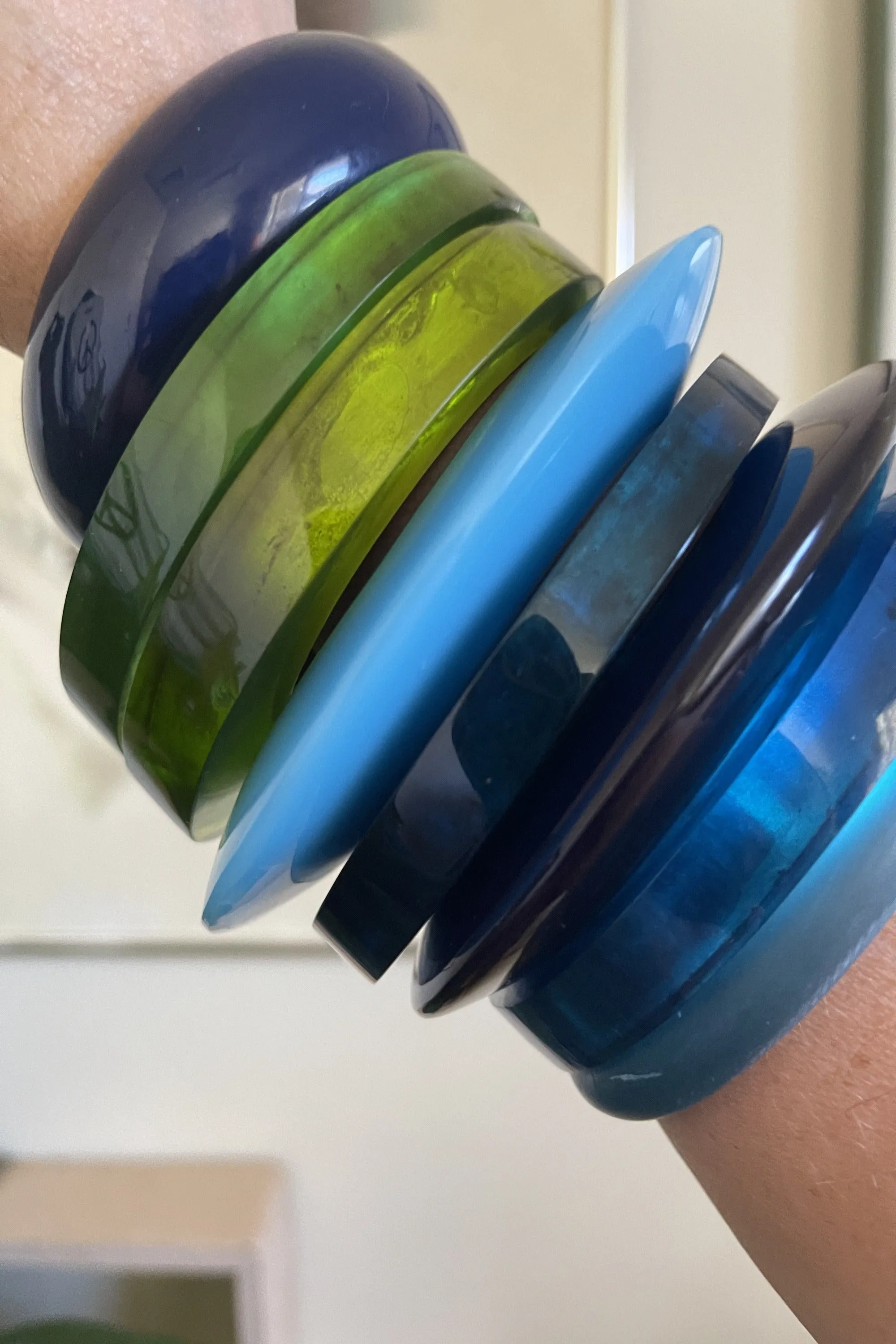 Apfel - Chunky Resin Bracelet