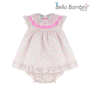 Baby Ferr Baby Girls Ditsy Floral Dress