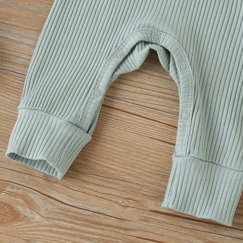 Baby Girl's or Boy's Long Sleeve Romper - 100% Cotton