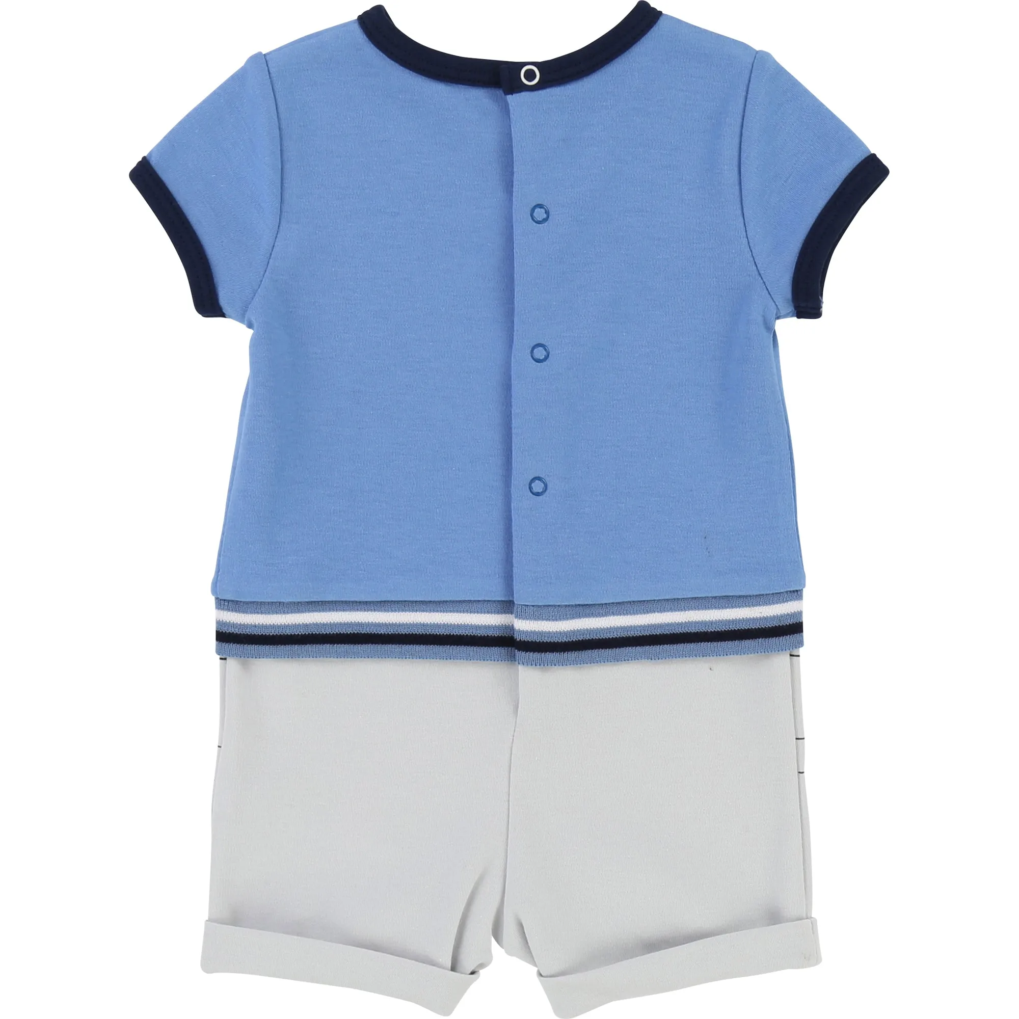 Baby Trompe L'Oeil Outfit Bodysuit