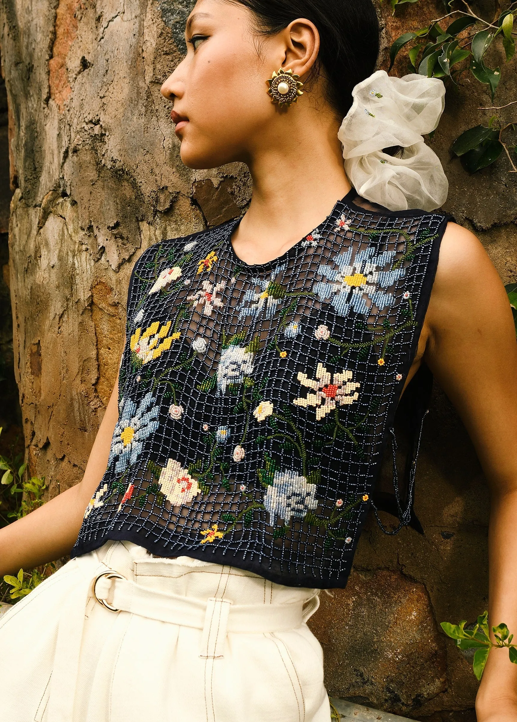 Baby’s Breath Bib