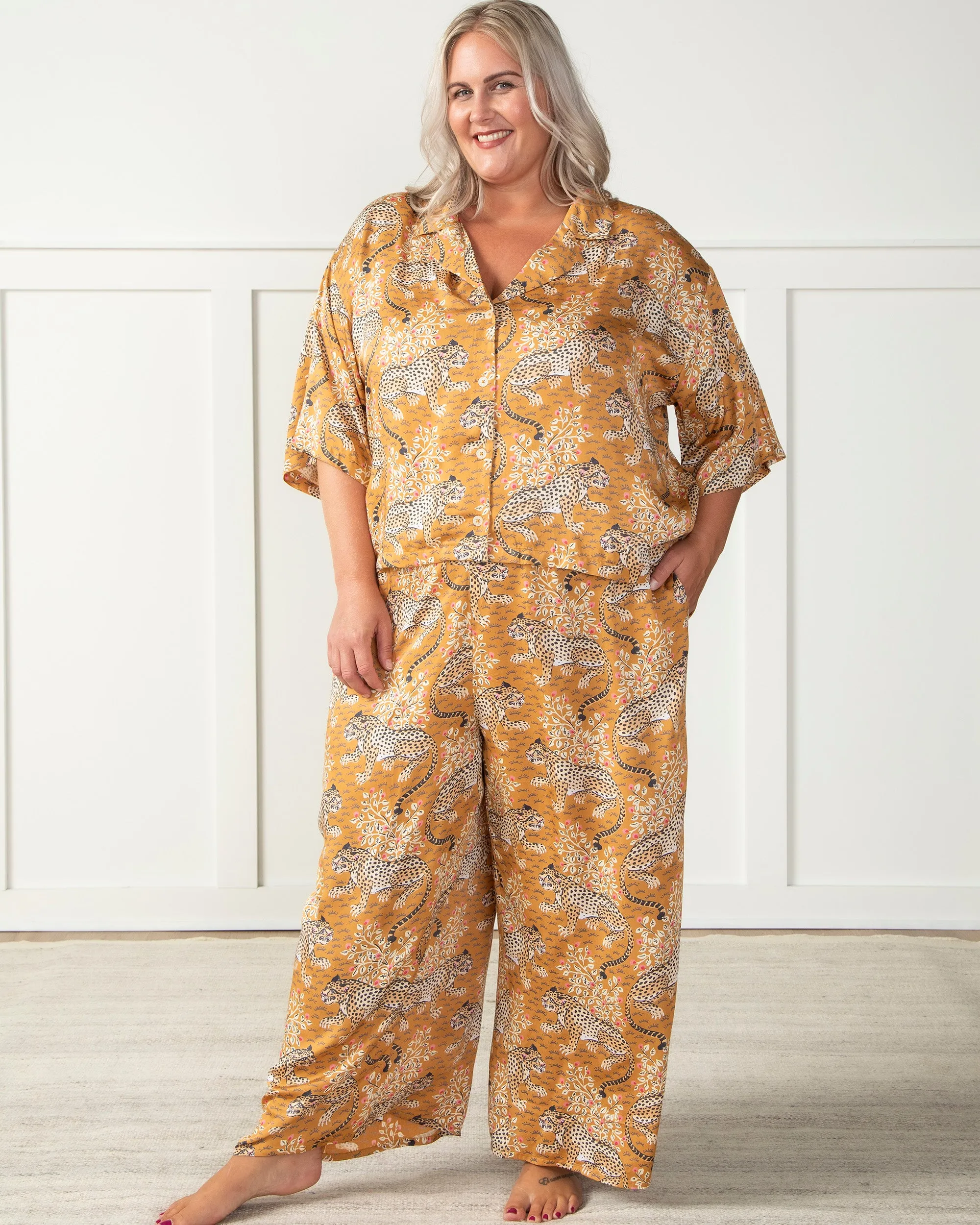 Bagheera - Satin Wildest Dreams Set - Tobacco