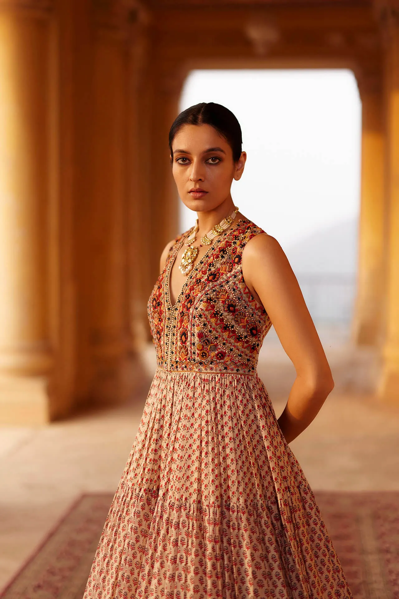 Bagru Gown