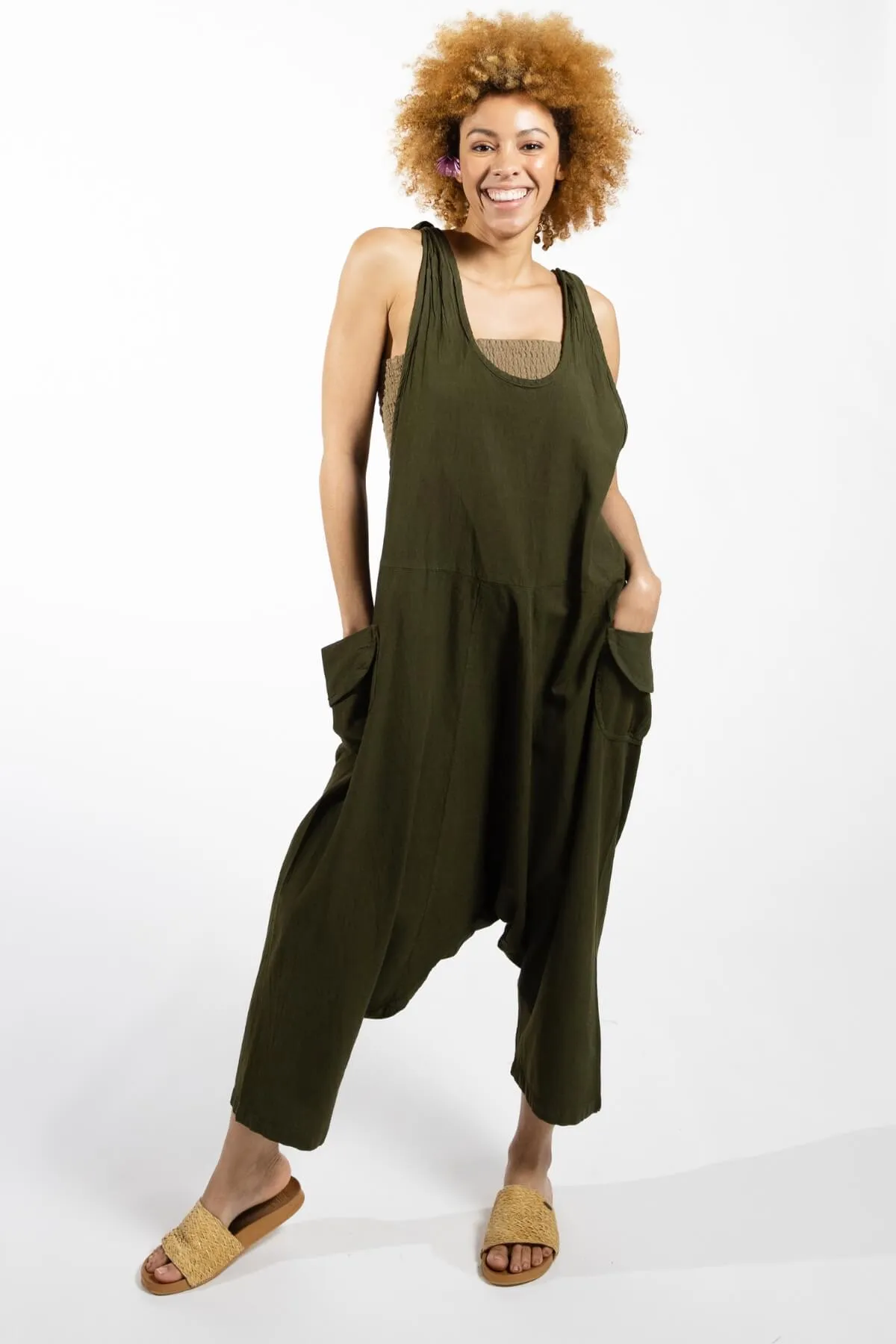 Bahini Overalls - Green
