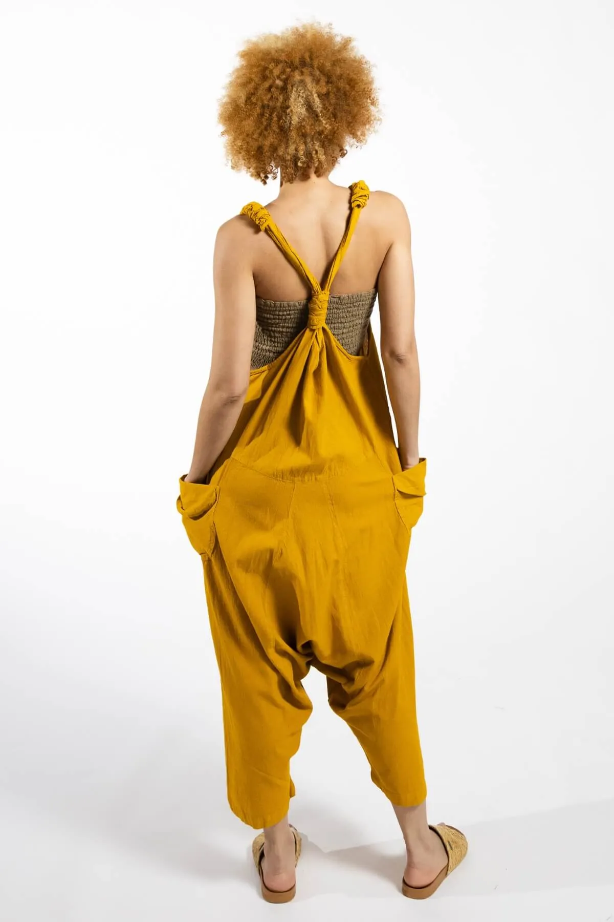 Bahini Overalls - Mustard
