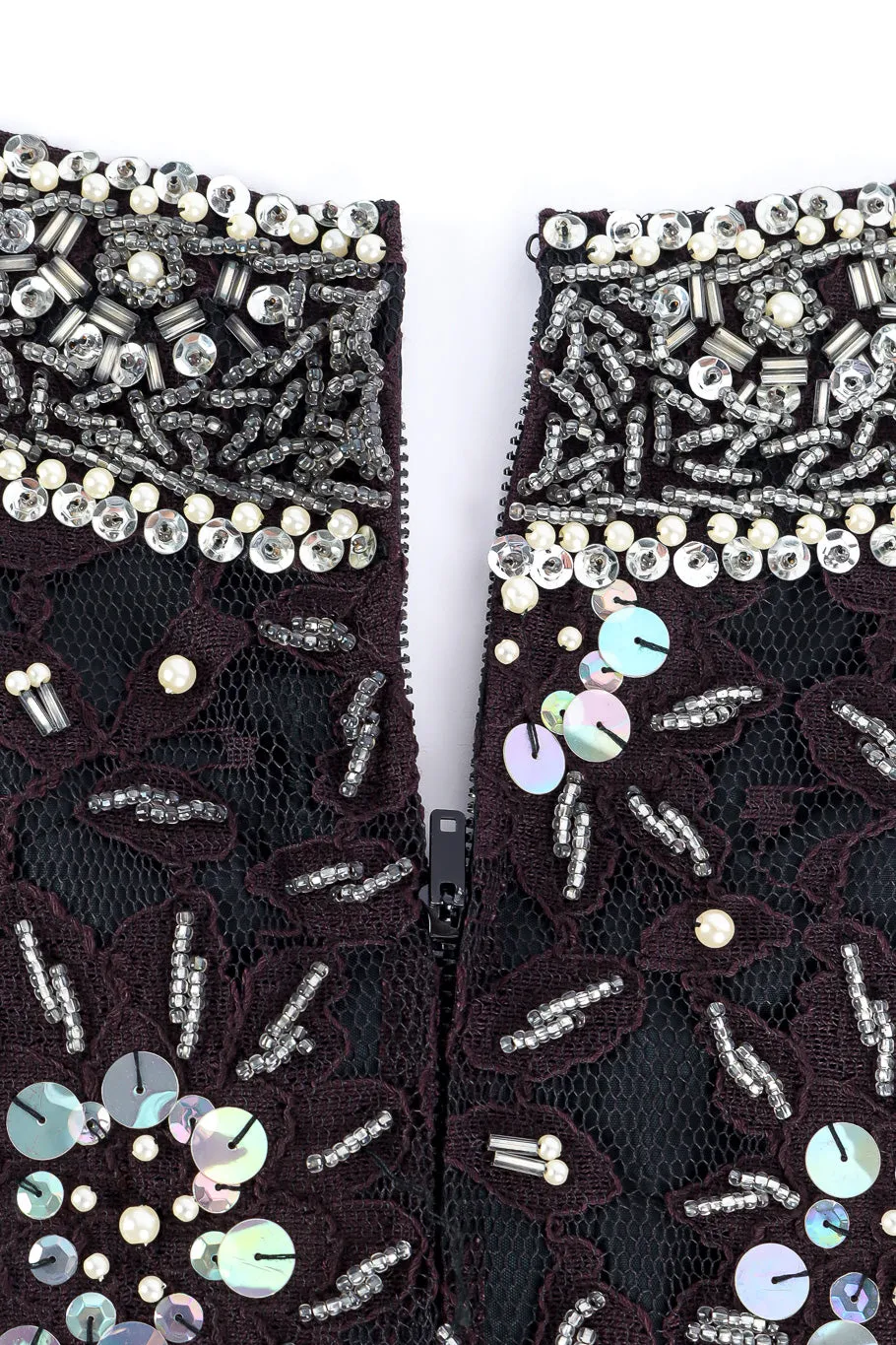 Beaded Lace Tunic and Pant Set