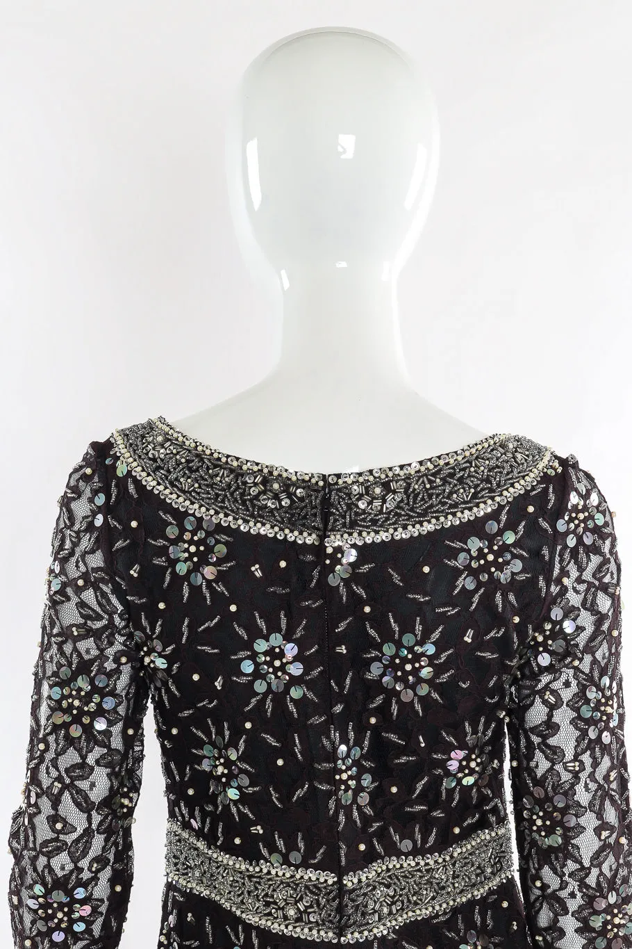 Beaded Lace Tunic and Pant Set