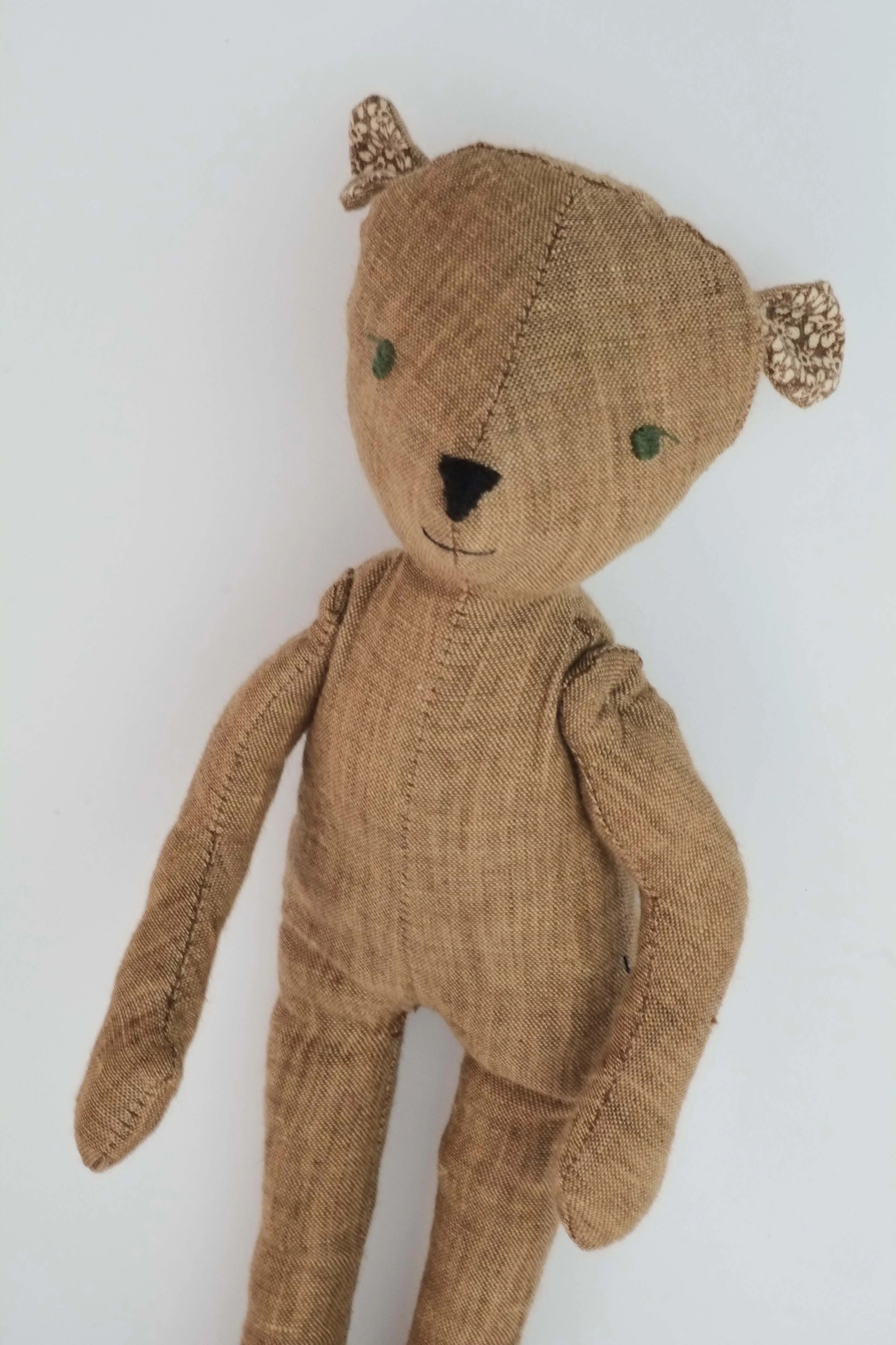 Bernadette/Bernie | Bear Natural Fiber Wool Doll