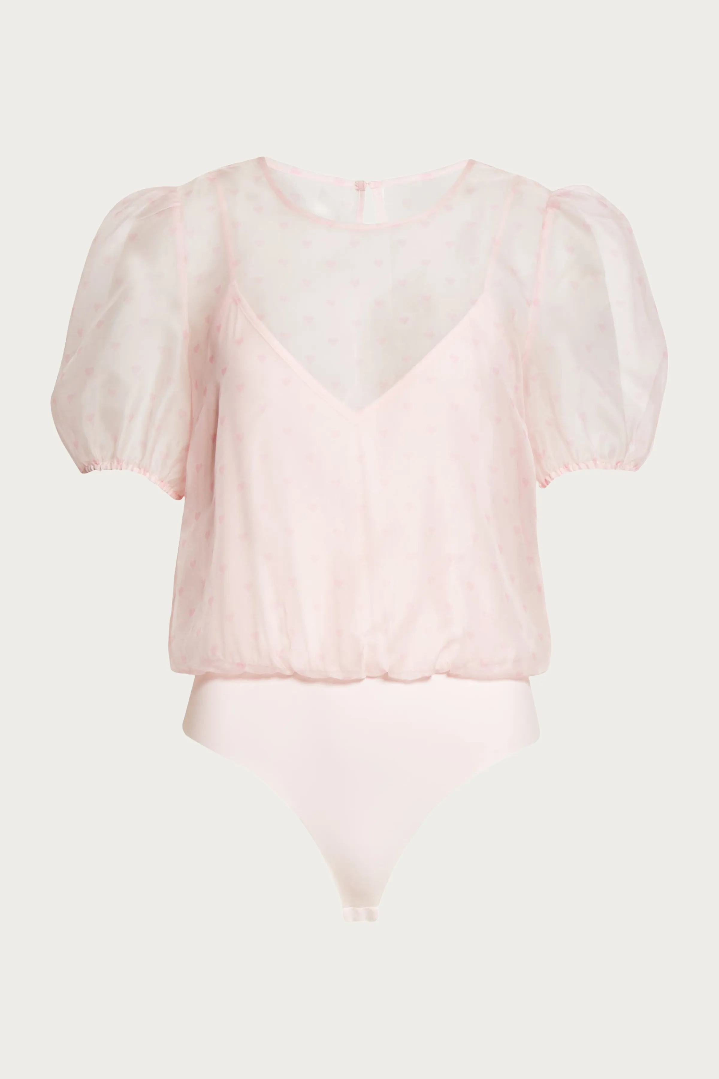 BETHANY MESH HEART BODYSUIT