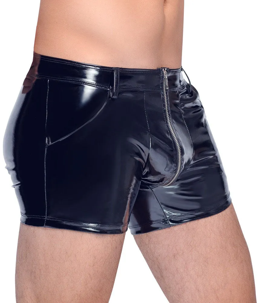 Black Level Vinyl Shorts