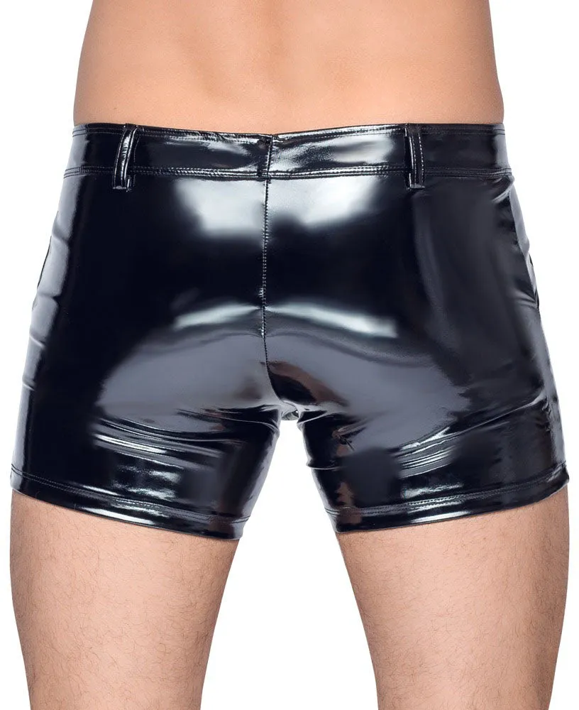 Black Level Vinyl Shorts