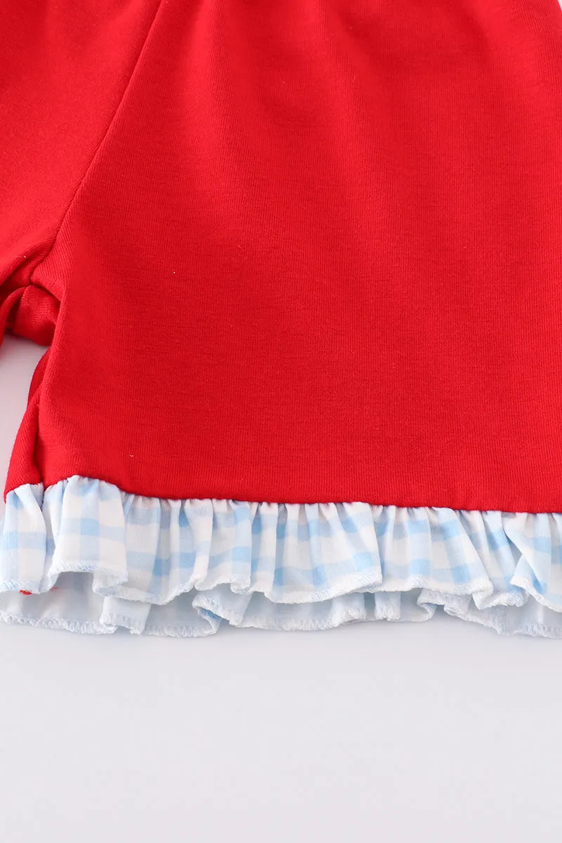 Blue Flag Embroidery Set