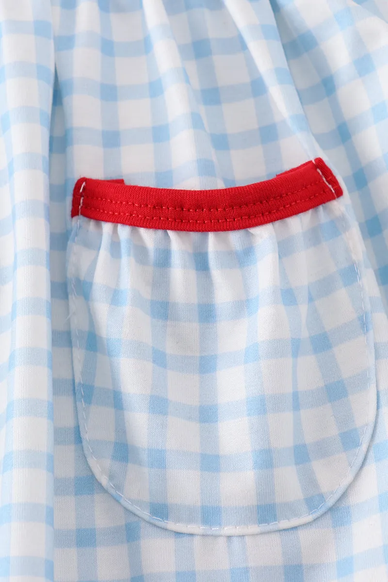 Blue Flag Embroidery Set