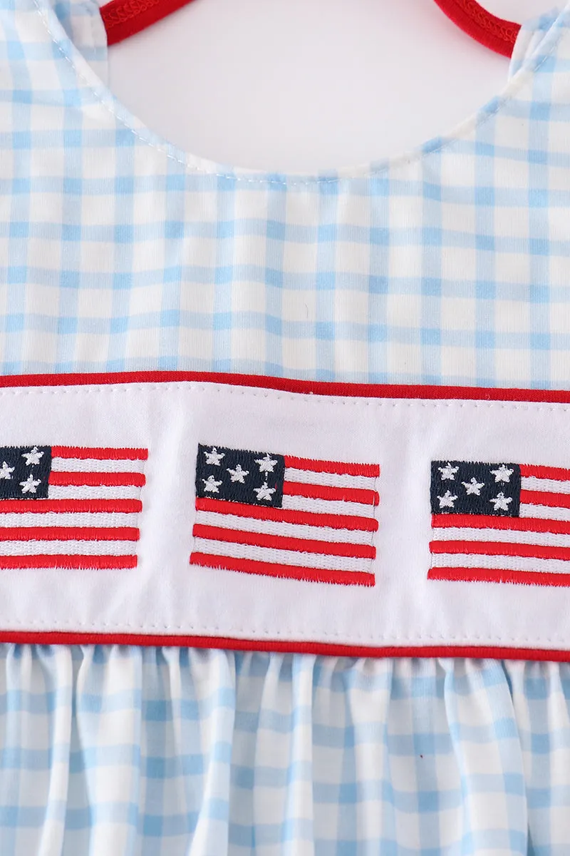 Blue Flag Embroidery Set
