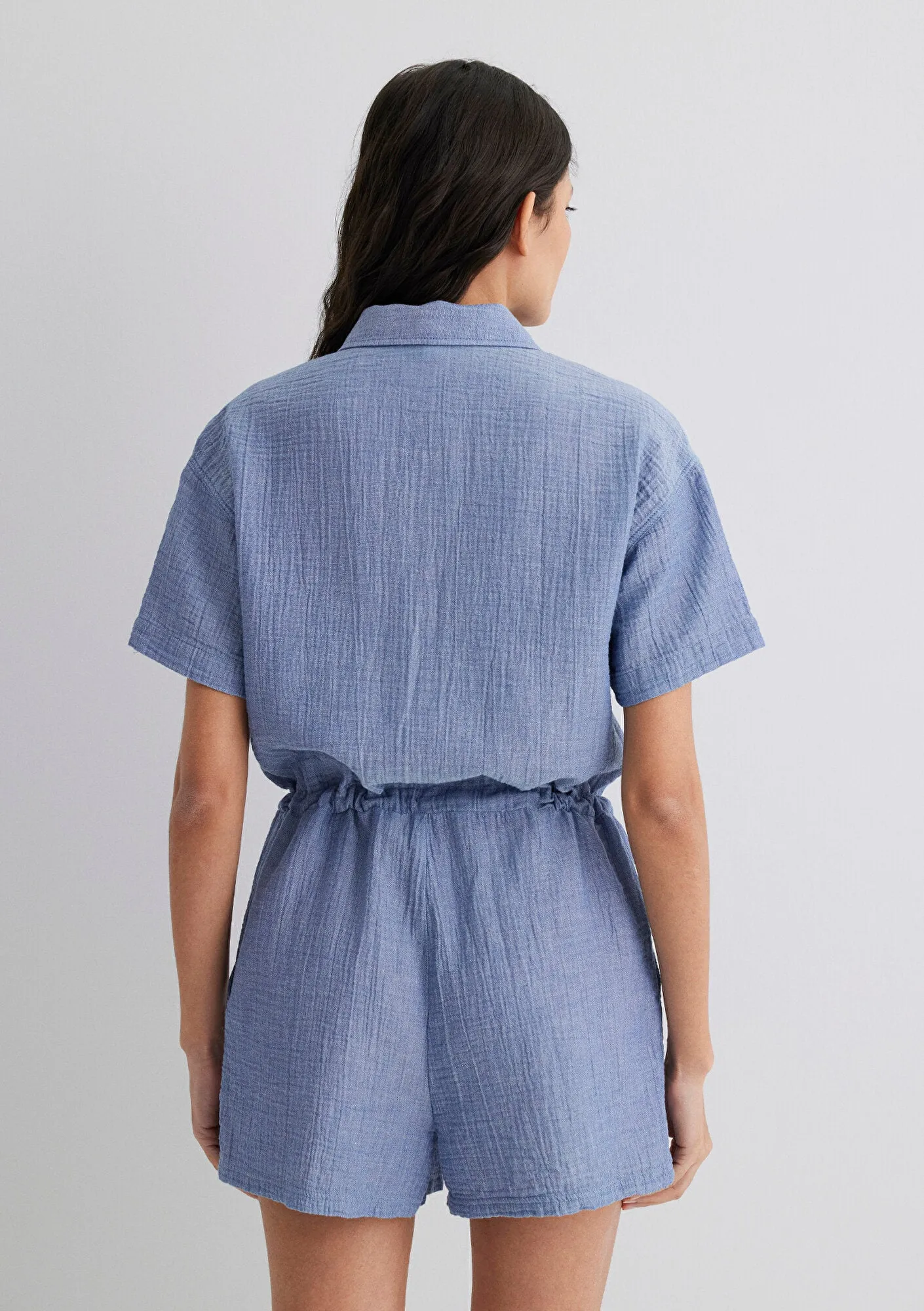 Blue Jumpsuit