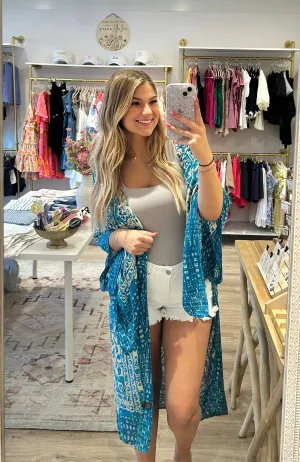 Blue Tranquility Kimono