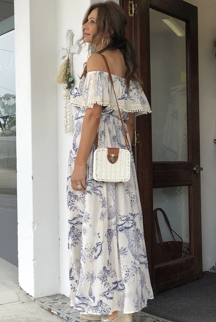 Bluebird Goddess Maxi Dress