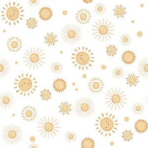 Boho Buddies by Henry Glass Fabrics SUNSHINE/WHITE