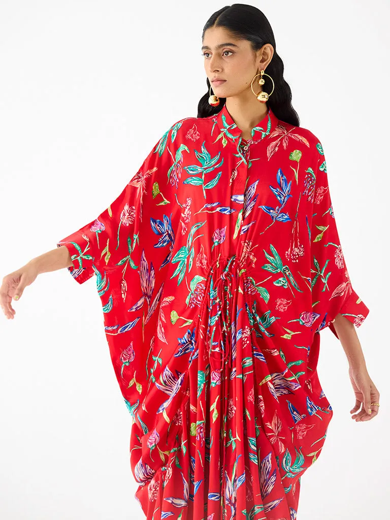 Botanica Drawstring Kimono Set