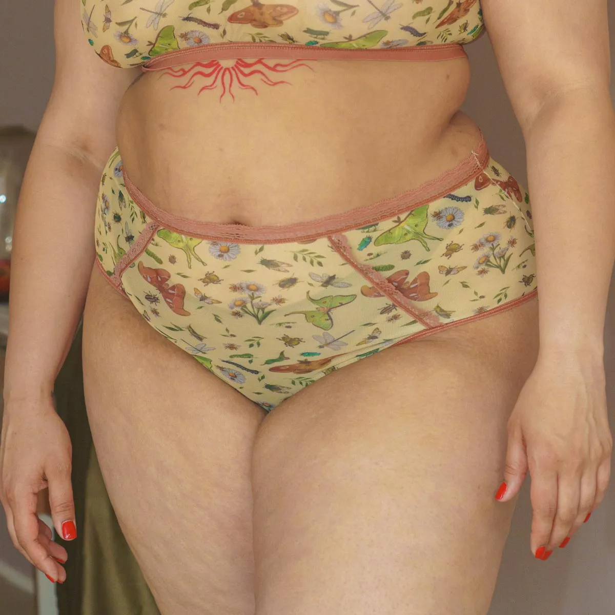 Bugs Printed High Waist Undies
