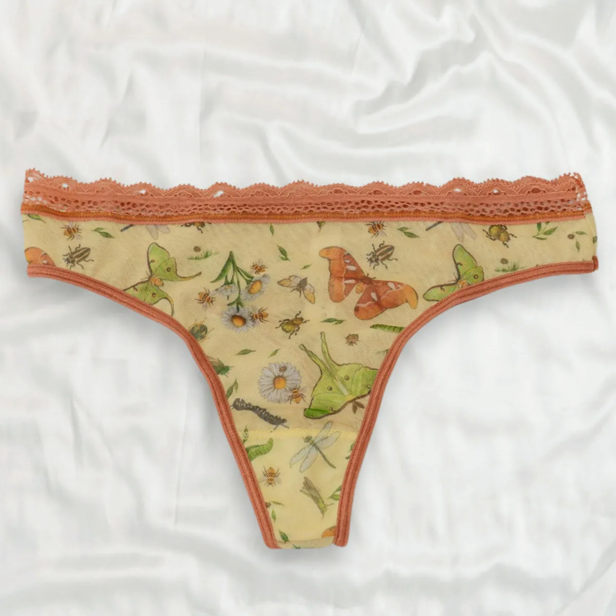 Bugs Printed Thong