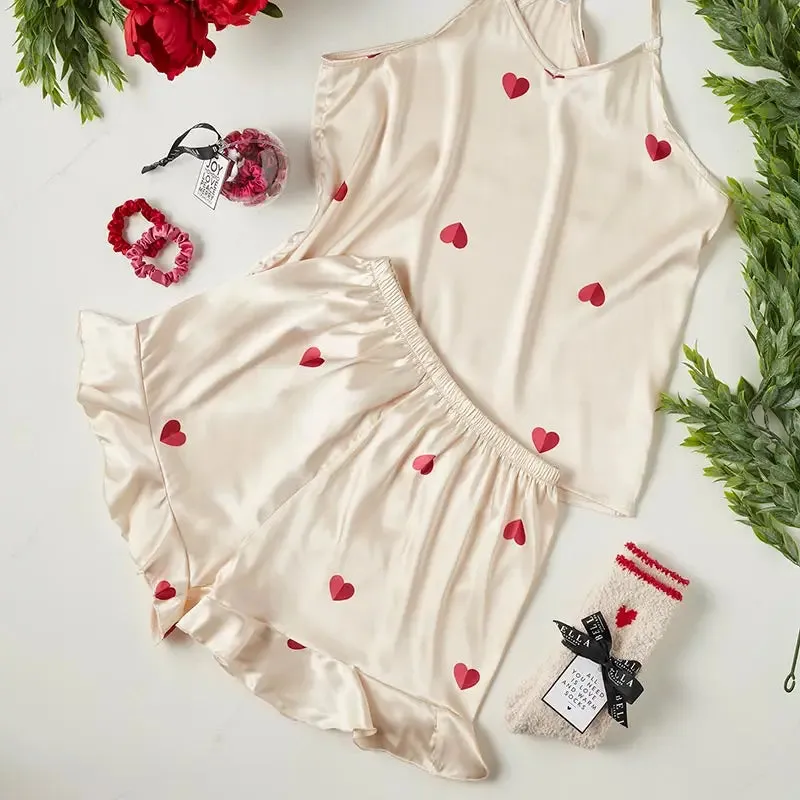 Cami Ruffle Short Set PJs